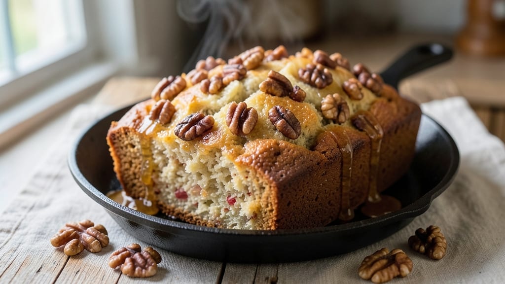 Applesauce Nut Bread Recipe: Easy One-Bowl Warmth With Crunchy Top