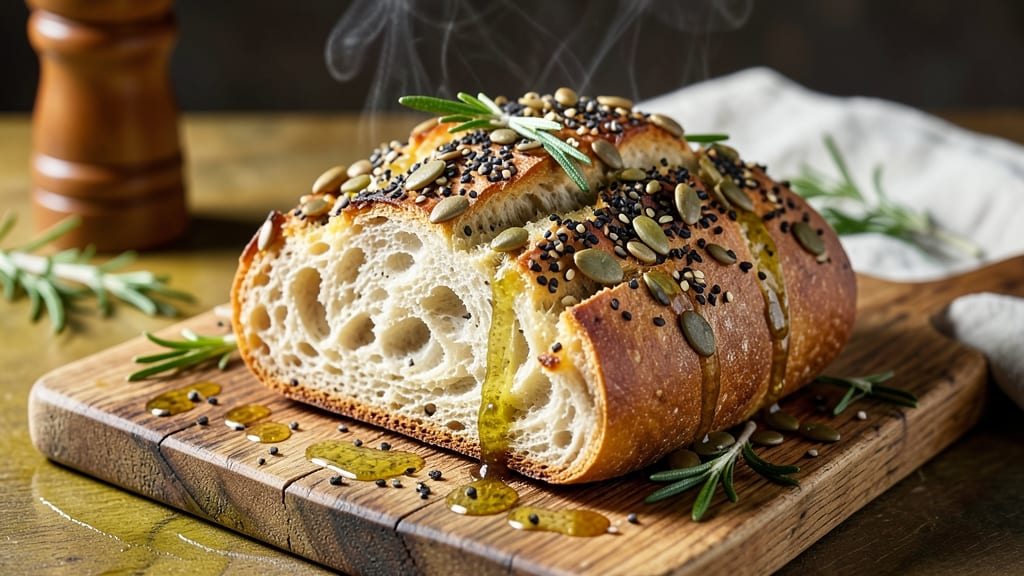 Artisan Bread Toppings Recipe: Crunchy Seed and Herb Blend Magic